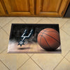 NBA - San Antonio Spurs Rubber Scraper Door Mat