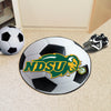 North Dakota State University Soccer Ball Rug - 27in. Diameter