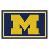 University of Michigan 4ft. x 6ft. Plush Area Rug