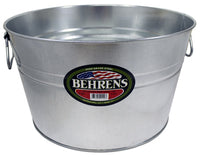 Behrens 5 gal Steel Multi Purpose Flexi-Tub Round