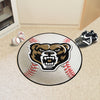 Oakland University Baseball Rug - 27in. Diameter