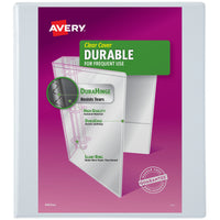 Avery 8-1/2 in. W X 11 in. L Slant D-Ring View Binder