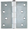 National Hardware 4 in. L Zinc-Plated Broad Hinge 1 pk