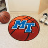 Middle Tennessee State University Basketball Rug - 27in. Diameter