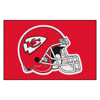 NFL - Kansas City Chiefs Helmet Rug - 19in. x 30in.