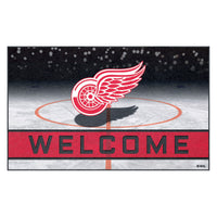 NHL - Detroit Red Wings Rubber Door Mat - 18in. x 30in.