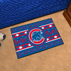 MLB - Chicago Cubs Bear Holiday Sweater Rug - 19in. x 30in.