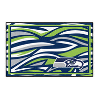 NFL - Seattle Seahawks XFIT 4ft. x 6ft. Plush Area Rug