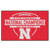 University of Nebraska Dynasty Rug - 19in. X 30in.