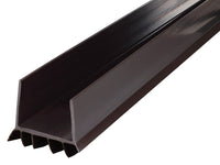 M-D Clinch Brown Vinyl Seal For Doors 36 in. L X 1.75 in.