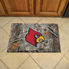 University of Louisville Camo Rubber Scraper Door Mat