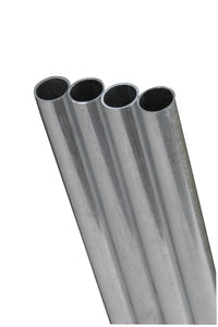 K&S 1/16 in. D X 12 in. L Round Aluminum Tube