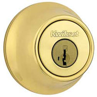 660 3 SMT SCAL SCS K3 1-Cyl Deadbolt - Polished Brass