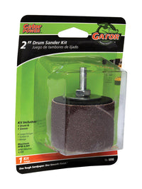 Gator 2 in. D X 2 in. L Aluminum Oxide Drum Sander Kit 50 Grit Coarse 1 pc