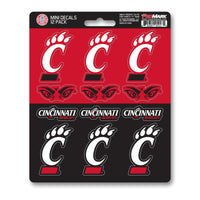 University of Cincinnati 12 Count Mini Decal Sticker Pack