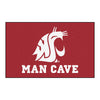 Washington State University Man Cave Rug - 5ft. x 8 ft.