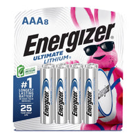 Energizer Ultimate Performance Lithium AAA 1.5 V 1.2 Ah Battery 8 pk