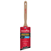 Wooster Gold Edge 2-1/2 in. Firm Semi-Oval Angle Paint Brush