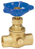 Homewerks 1/2 in. Sweat X 1/2 in. Sweat Brass Stop and Waste Valve