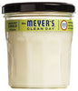 Mrs. Meyer's Clean Day Ivory Lemon Verbena Scent Soy Air Freshener Candle 3.8 in. H x 2.9 in. Dia. (Pack of 6)