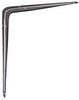 National Hardware Silver Steel Shelf Bracket 12 in. L 35 lb.