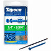 Tapcon 1/4 in. D X 2-3/4 in. L Steel Hex Head Concrete Screw Anchor