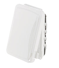 TayMac Rectangle Plastic 1 gang Receptacle Box Cover