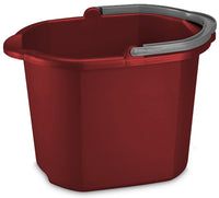 Sterilite 16 qt Bucket Red