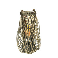 Infinity LED Wood Flameless Lantern GrayInfinity LED Wood Flameless Lantern Gray