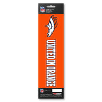 NFL - Denver Broncos 2 Piece Decal Sticker Set