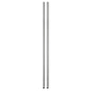 Honey Can Do 72 in. H x 1 in. W x 1 in. D Steel Shelf Pole with Leg Levelers