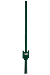 American Posts 48 in. H 14 Gauge Powder Coated Green Steel U-Post (Pack of 10)