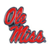 University of Mississippi (Ole Miss) 3D Color Metal Emblem