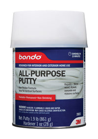 Bondo Gray Putty 1 qt