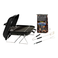 Marsh Allen Grill-It-Kit Charcoal Grill Black