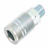 Forney Steel Coupler 3/8 in. Female X 3/8 in. Male 1 pc