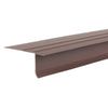 Amerimax 2.5 in. W x 120 in. L Vinyl Drip Edge Flashing Brown (Pack of 25)