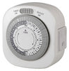 Westek Indoor Mechanical Timer 120 V White