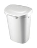 Rubbermaid 13 gal. White Touch Top Wastebasket (Pack of 4)