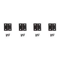 National Hardware 1 in. L Oil Rubbed Bronze Door Hinge 4 pk - Deal of The Week