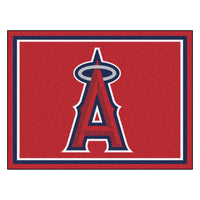 MLB - Los Angeles Angels 8ft. x 10 ft. Plush Area Rug