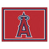 MLB - Los Angeles Angels 8ft. x 10 ft. Plush Area Rug