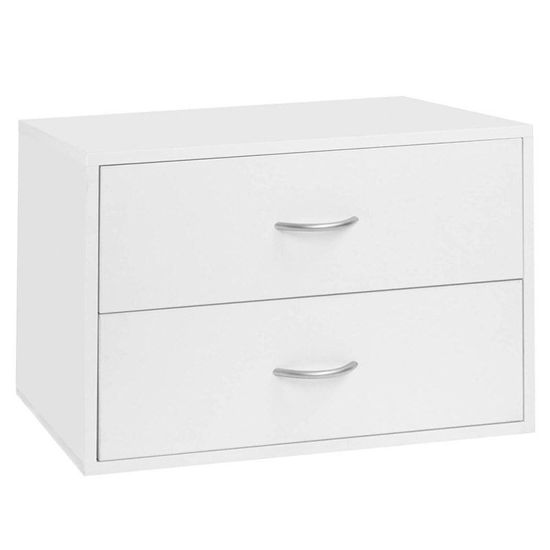 Organized Living freedomRail O-Box Shelf Unit in White - On Sale