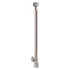 Keeney Quick Lock 1/2 in. Push in. X 1/2 in. D Push 20 in. Stainless Steel Toilet Supply Line