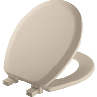 Mayfair by Bemis Cameron Round Bone Enameled Wood Toilet Seat