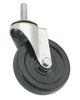 Titan 4 in. D Swivel Rubber Caster 115 lb 1 pk