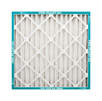 AAF Flanders 16 in. W x 25 in. H x 1 in. D Polyester Synthetic 8 MERV Pleated Air Filter (Pack of 12)