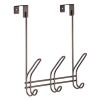 iDesign 12.5 in. H X 8.2 in. W X 5 in. L Steel Hook Rack