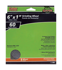 Gator 6 in. D X 1 in. in. Grinding Wheel