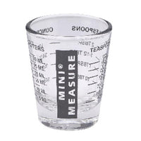 Harold's Kitchen 2 Tbsp. Glass Red Measuring Cup (Pack of 12)